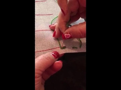 Needlepoint Binding Stitch