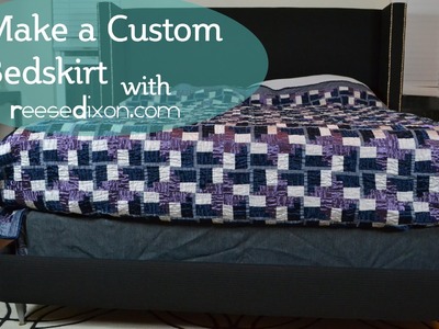 Sew a custom bedskirt