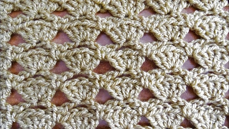 Shells in a Row - Crochet Tutorial