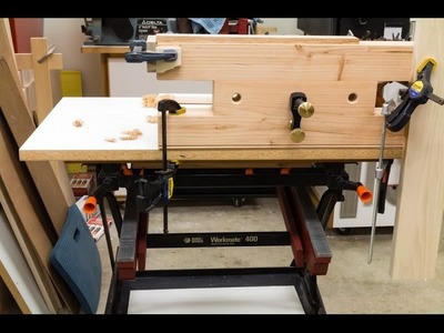 Tricked out Black & Decker Workmate and Bench Bull Accessory