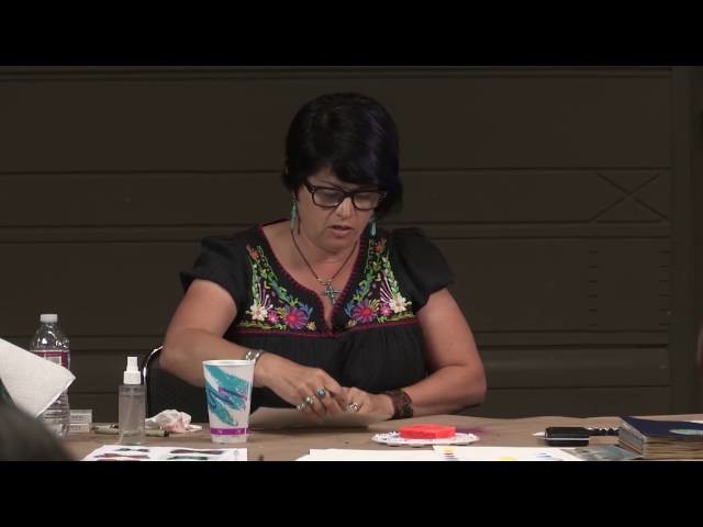 Watercolor Basics at Art Journaling Live 3 with Gina Rossi Armfield PREVIEW