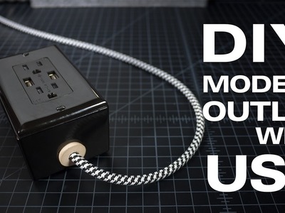 DIY | A Modern Extension Cord with USB