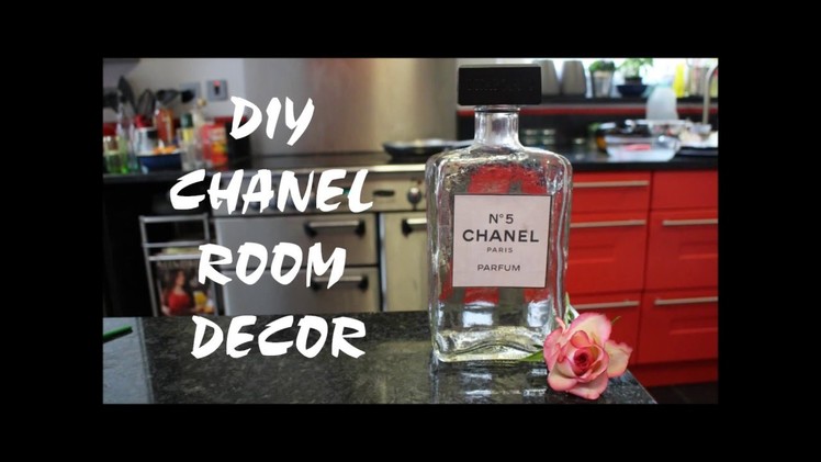 Diy Chanel no.5 Perfume Bottle room decor | Re-use or loose #1