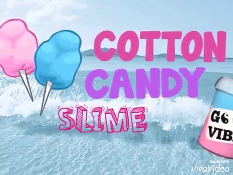 DIY COTTON CANDY SLIME [indonesia]