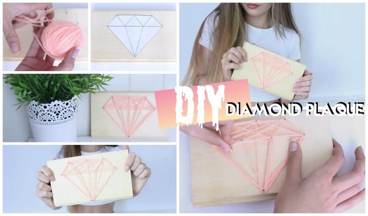 DIY Diamond Plaque | Amy Menzies