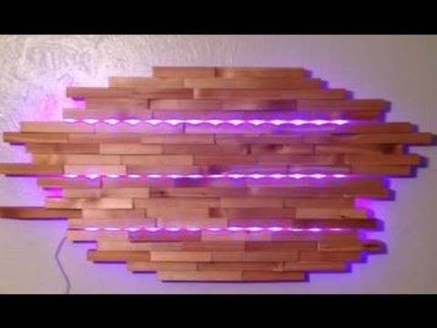 DIY LED Wall Lamp Ideas