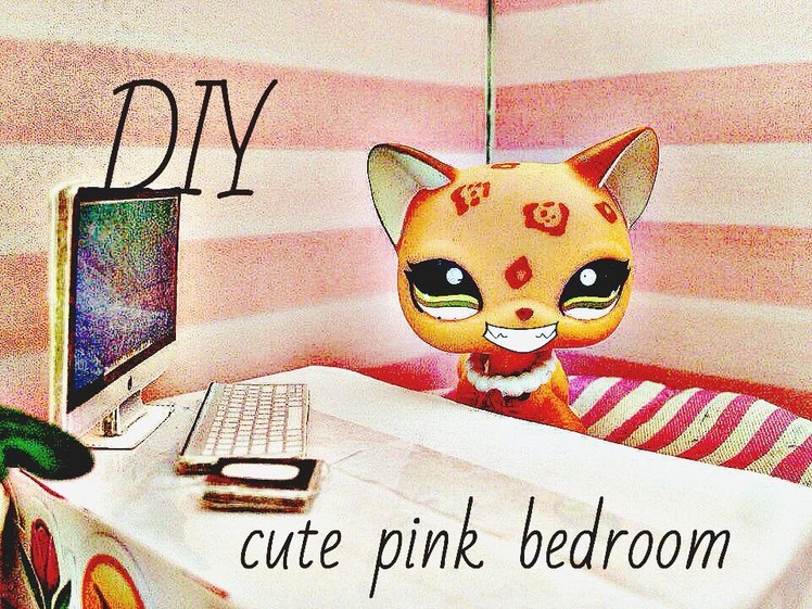 -DIY- LPS: Cute Pink Bedroom