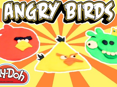 [DIY] Making Play-Doh Clay Angry Birds | Unboxing & Toy Review