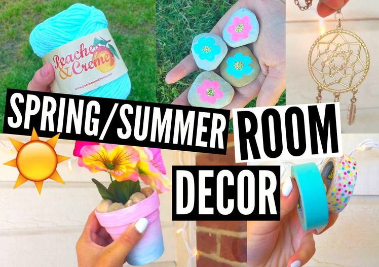 DIY Spring.Summer Room Decor + Organization! Easy & Affordable.EliseLife