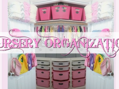 Nursery Closet Tour - DIY Organization Ideas