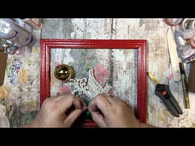 12 Crafts of Christmas - Ornament Frame - Craft #2