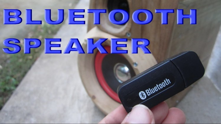 D.I.Y - Convert wired speaker into wireless bluetooth speaker