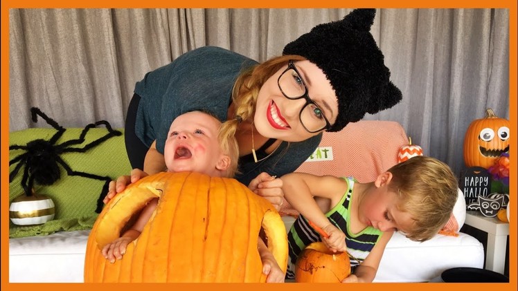 DIY Baby in Pumpkin