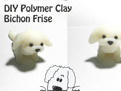 DIY Bichon Frise-Polymer Clay Tutorial