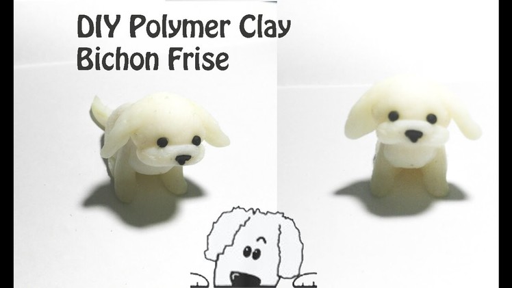 DIY Bichon Frise-Polymer Clay Tutorial