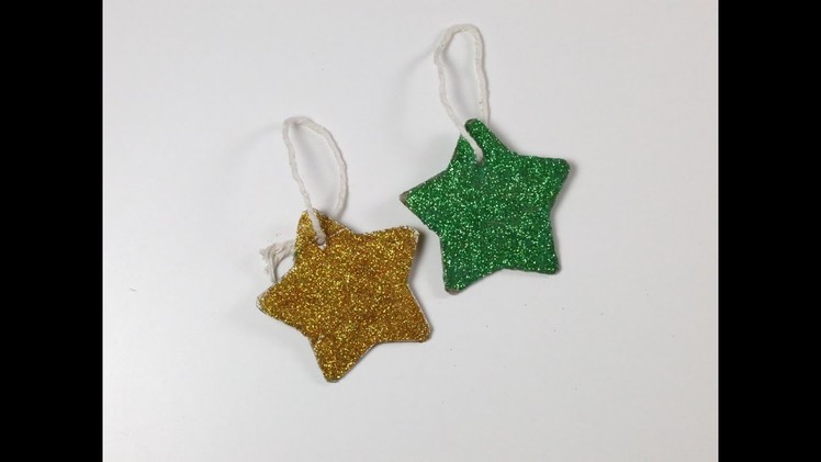DIY Christmas Stars Decorations. How to Make Christmas Stars Decorations  from Cartons