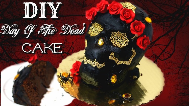 DIY DAY OF THE DEAD CAKE || Janie's Sweets