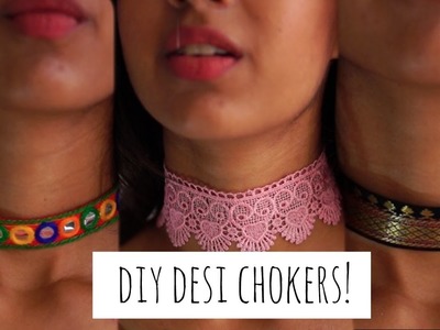DIY Desi Chokers!| Sejal Kumar