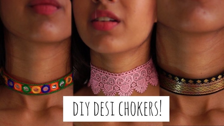 DIY Desi Chokers!| Sejal Kumar