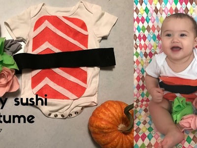 DIY Halloween Costume Tutorial: Baby Sushi + Meet my baby