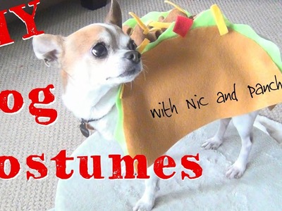 DIY Halloween Dog Costumes! ♥  Nic and Pancho Collaboration