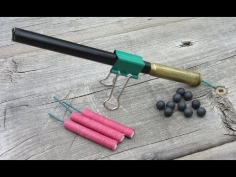 DIY - Make an Easy Firecracker Cannon  Home Made TOAP from Old Bullet Cartridge $2