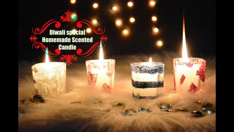 DIY Scented Candle shots | Homemade Diwali candles| Diwali gift ideas | Diwali Series 2016 DAY 1