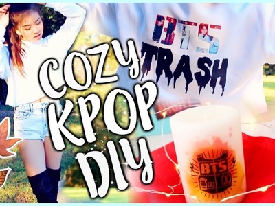 Falling for KPOP (KPOP DIY Candle, Sweater, & Outfit)|OnlyKelly