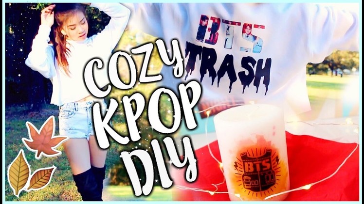 Falling for KPOP (KPOP DIY Candle, Sweater, & Outfit)|OnlyKelly