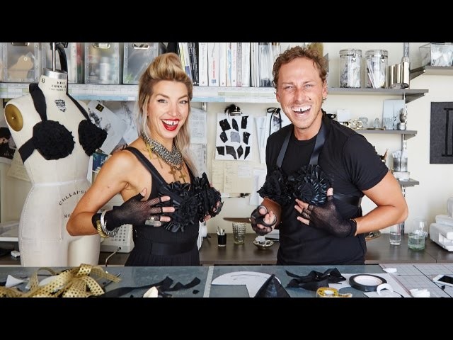 G&F Totally 80's Halloween: Madonna Cone Bra DIY with Nicole Maret of The Order