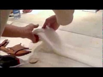 How to Bengala Dye: Itajime Shibori 1
