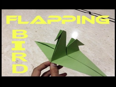 How To Make Flapping Wing Paper Bird | Origami | DIY | Easy Steps Tutorial