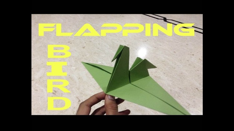 How To Make Flapping Wing Paper Bird | Origami | DIY | Easy Steps Tutorial