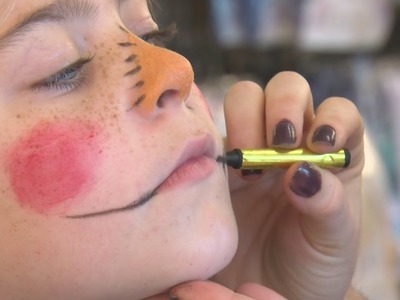 Make it Monday: DIY scarecrow makeup tutorial