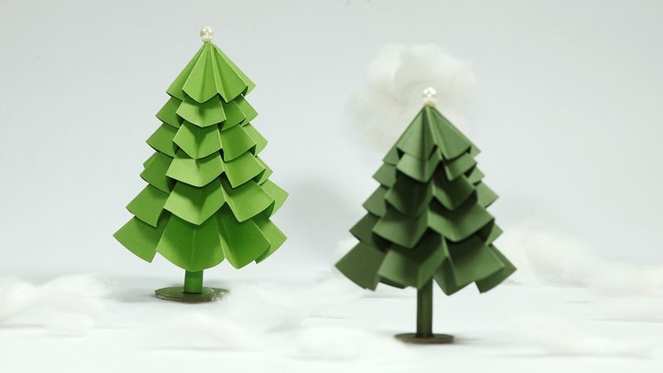 Paper Christmas Tree Craft - DIY Christmas Tree Tutorial