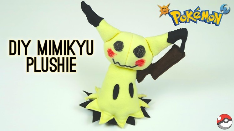 Pokemon DIY: Mimikyu Plushie – How to make your own cute Halloween Pokemon Sun and Moon plush toy