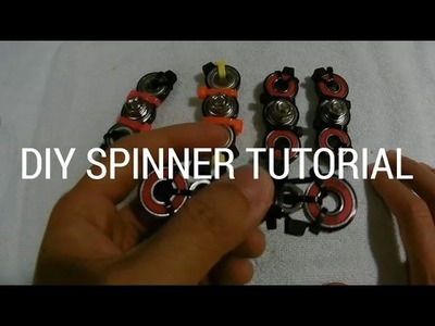 $1 DIY HAND SPINNER BAR FIDGET TOY (NOT 3D Printed!)