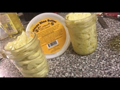 D.I.Y Whipped Shea Butter Recipe ⎮ Key__ahh