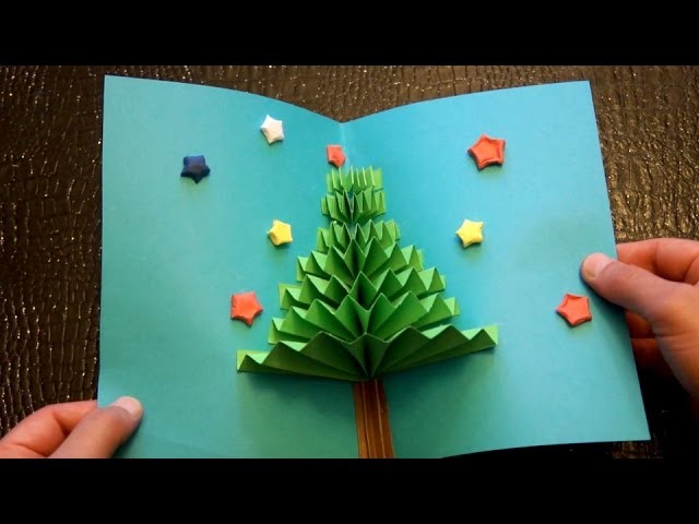 DIY 3D Christmas Pop Up Card | Very Easy | How to make | TCraft