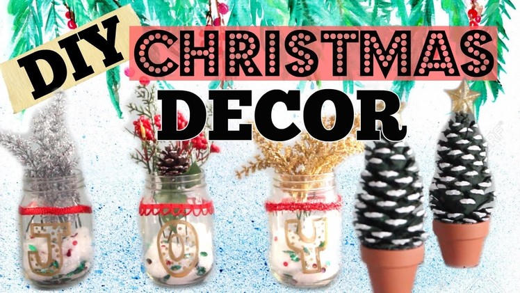 DIY Holiday Room Decor | Easy Christmas Decorations!