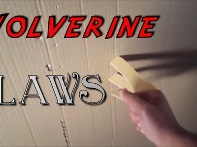 DIY: HOW TO MAKE: Wooden Wolverine Claws - EASY
