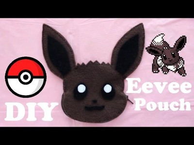 ❤ DIY Pokemon Eevee Pouch. Coin Purse! ❤
