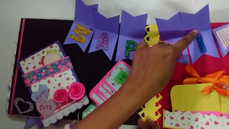 DIY Scrapbook Album Making Idea | Scrapbook For Valentine's Day | Craftlas