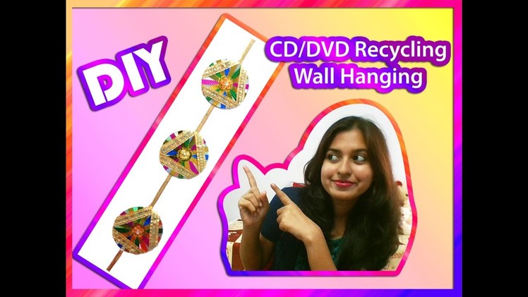 DIY Wall Hanging with CD.DVD