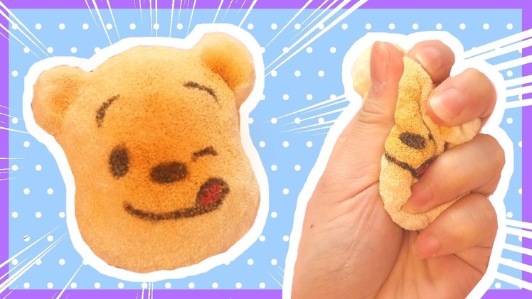 DIY Winnie the Pooh Bread Squishy Tutorial
