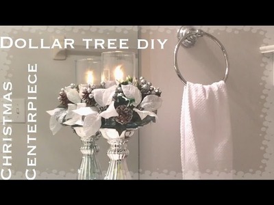 DOLLAR TREE CHRISTMAS CANDLE HOLDER DIY|VD#3