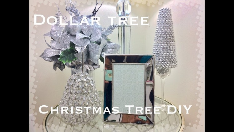 DOLLAR TREE CHRISTMAS TREE DIY|VD#2