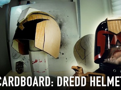 Dredd Helmet - PDF & Cardboard | Dali DIY Handcraft