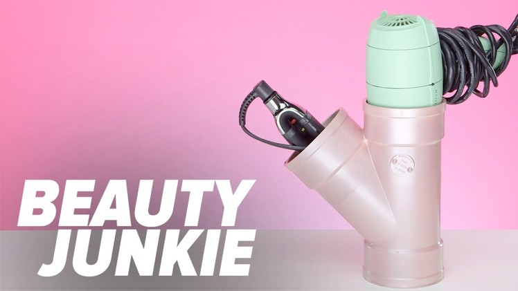 Easy DIY Hot Tools Organizer | Beauty Junkie