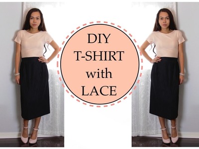 EASY DIY T-SHIRT, Sewing Project for Beginners